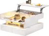 okwish Table basse relevable avec rangement caché, finition Voir les images du produit 10