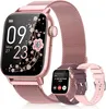 Smartwatch Damen mit Telefonfunktion Fitnessuhr SpO2, Produktbild-Vorschau 1