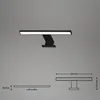 Lampada a specchio LED Lampada a specchio IP44 5 W nero Anteprima dell’immagine prodotto 10