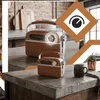 Retro Radio Lautsprecher Vintage Radio 1200 mAh Tragbares Produktbild-Vorschau 2