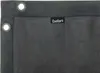 A close-up view of the corner of a dark gray pergola canopy with grommets and a brand label. Náhľad obrázku produktu