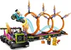 Lego City Kaskadérské Auto A Ohnivé Obruče 60357 Náhled obrázku produktu 16