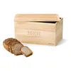 CONTINENTA Brotkasten, Gummibaum 34,5x23x19 cm 3141 Produktbild-Vorschau 4