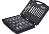 A tool kit for bicycle maintenance, specifically for installing bearings, is presented in an open case. Náhled obrázku produktu