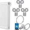 KOTARBAU® 3er Set Entlüftungsschlüssel für Heizkörper Produktbild-Vorschau 1