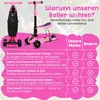 Habib 3in1 Kinderroller ab 3 Jahre | Sitz Fußstützen Produktbild-Vorschau 5