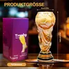 500ml Fußball Bierglas, ideal für WM, Fußballbecher für Produktbild-Vorschau 6