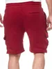 Tazzio Herren Cargo Sweatshorts 18605 (Bordeaux, M) Produktbild-Vorschau 2