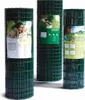Three rolls of green wire mesh fencing are displayed on a light gray and white surface. Produktbild-Vorschau