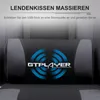 A close-up shot of a lumbar support pillow for a gaming chair, featuring the GTPLAYER logo. Anteprima dell’immagine prodotto