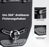 Wiltec Gepäckträgertasche schwarz, Fahrradtasche Produktbild-Vorschau 6