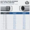 HAF 1x PVC Druckschlauchtülle mit 38mm x 1 1/2" | Produktbild-Vorschau 8