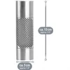 com-four® Muskatnussreibe aus Edelstahl - Küchenreibe mit Produktbild-Vorschau 6