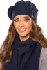 Vivisence Baskenmütze Damen mit Blumenapplikation Produktbild-Vorschau 2