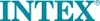 The image shows the brand logo 'INTEX' in large, teal letters against a white background. Podgląd zdjęcia produktu