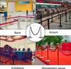 Słupki odgradzające SucceBuy, zestaw 2, 1,5 m czarnej Podgląd zdjęcia produktu 7