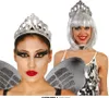 Diadema argentato con paillettes per donne e ragazze Anteprima dell’immagine prodotto 4