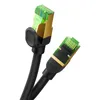 Baseus szybki kabel sieciowy RJ45 cat. 8 40Gbps 2m pleciony Podgląd zdjęcia produktu 4