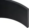 A close-up, side view of a black rubber strip with a curved shape. Náhled obrázku produktu