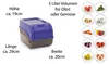 Novaliv 3x Mittel 5L Kartoffelbox marineblau Produktbild-Vorschau 2