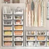 4er Set Schubladenbox,  Stapelbare Kleiderschrank Produktbild-Vorschau 4