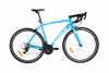 „MORA“ Alu Gravelbike 700cx32c 2x8s Dual Shifter RH 54 blau Produktbild-Vorschau 1