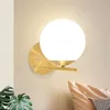 ZMH lampada da parete oro interno moderno vetro letto Anteprima dell’immagine prodotto 1