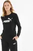 PUMA Essentials Logo Crew TR Sweatshirt Damen 01 - puma Produktbild-Vorschau 4