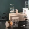Couchtisch aus Metall Kumi schwarz 38 cm Produktbild-Vorschau 2