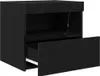 vidaXL Nachttisch 2 Stk. Schwarz Eichen-Optik 50 x 40 x 45 Produktbild-Vorschau 7