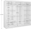 Schwebetürenschrank VOX 240 cm – Kleiderschrank mit Spiegel Produktbild-Vorschau 4