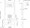 Wand Hänge WC Komplettset Vorwandelement Schallschutz WC Produktbild-Vorschau 11