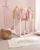 Kinderkleiderständer "maison" holz weiß 60x100cm  - Produktbild-Vorschau 3