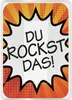 Pocket Cleaner Rot "Du rockst das" Produktbild-Vorschau 1