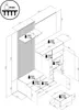 Kompaktgarderobe COMO in weiß / Artisan Eiche Nb., (BxHxT) Produktbild-Vorschau 9