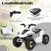GOPLUS Kinderauto Quad ATV 6V Elektrofahrzeug mit Vor- und Produktbild-Vorschau 4