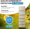 4rain récupérateur d'eau mural SLIM 330L sable avec robinet Voir les images du produit 7