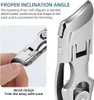 Extra breite Nagelknipser mit diagonaler Backe und Produktbild-Vorschau 3