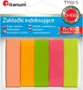 Indexierungslaschen 5k 15x50mm Titan Produktbild-Vorschau 1