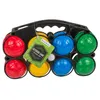 Set di bocce 8 palline di plastica + palla bersaglio e Anteprima dell’immagine prodotto 2