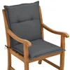 Beautissu Sedia da giardino con schienale basso Loft NL, Anteprima dell’immagine prodotto 1