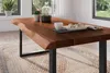 Esstisch 160 x 85 cm Akazie massiv nussbaum Baumkantentisch Produktbild-Vorschau 4