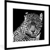 MuchoWow® Gerahmtes Poster Leopard - Tiere - Schwarz - Weiß Produktbild-Vorschau 1