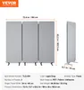 VEVOR zástěna pro rozdělení místností 3 panely 1840 x 350 x Náhled obrázku produktu 1