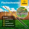 TORNADICA Flachschneider Gartenwerkzeug 140cm Kultivator Produktbild-Vorschau 6
