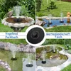 UISEBRT 1,4W Solar Springbrunnen Rund Solarpumpen Update Produktbild-Vorschau 6