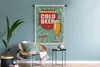 MuchoWow® Wandteppich Wandbehang Mannshöhle - Bier - Produktbild-Vorschau 5