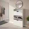 Szafka na buty Relaxdays z półką, wymiary: 140 x 80 x 24 Podgląd zdjęcia produktu 3