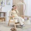 HOMCOM Sessel Wohnzimmer Nordisch Relaxsessel mit Armlehne, Produktbild-Vorschau 2