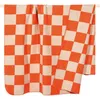 pad Decke Chess Karomuster Sand Orange (150x200cm) Produktbild-Vorschau 1